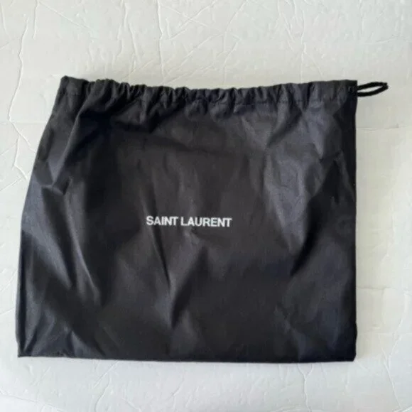 Authentic Saint Laurent Black Dust Storage Bag 12" x 13.5" - Picture 2 of 4